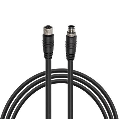 Разъем M12 4-контактный D-кодированный кабель «папа-мама»