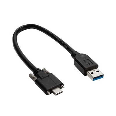 Кабель USB3.0 AM TO TYPE CM с двойным резьбовым замком