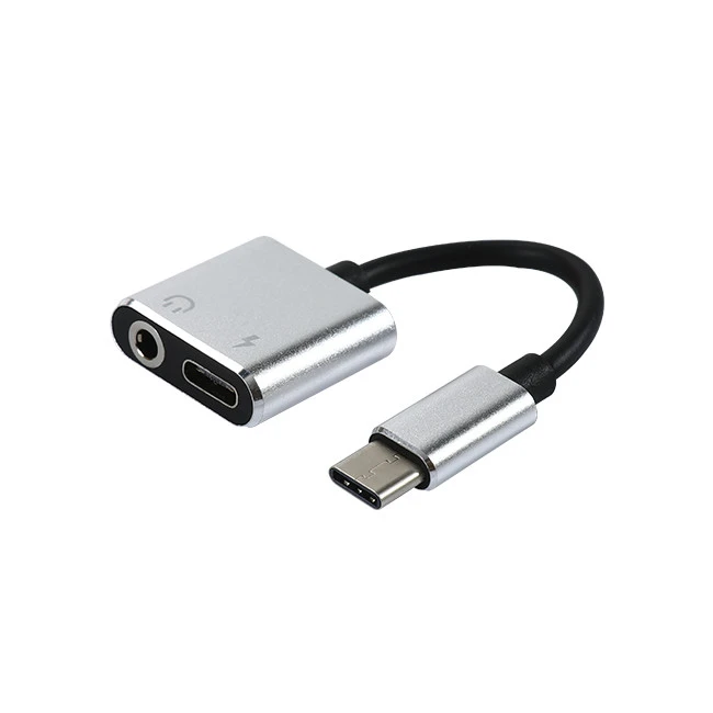 Шнур адаптера USB C к аудио и зарядному устройству