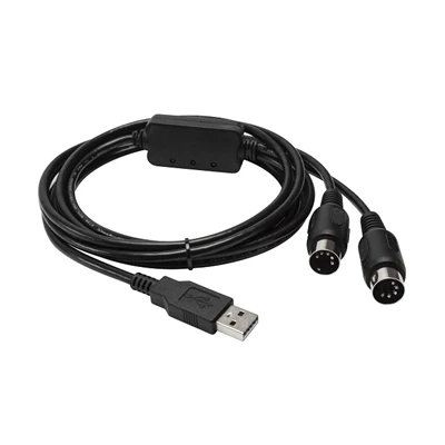 Кабель-адаптер USB In-Out MIDI для домашней музыкальной студии