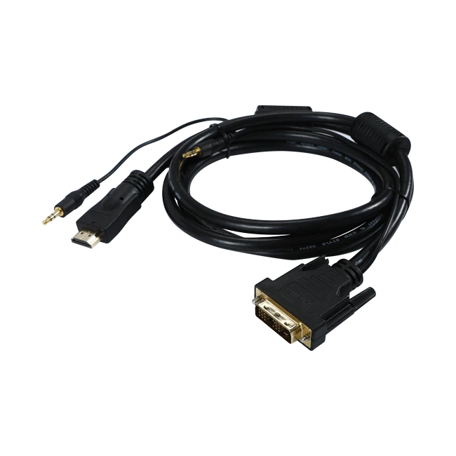 DVI-D To HDMI Cable With Audio
