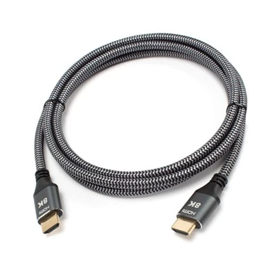 8K сверхскоростной HDMI 2.1 тонкий плетеный кабель «папа-папа»