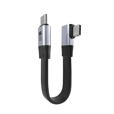 Левый/правый угол USB 4 80Гбит/с, дисплей 8K/4K, 240 Вт, кабель для быстрой зарядки FPC